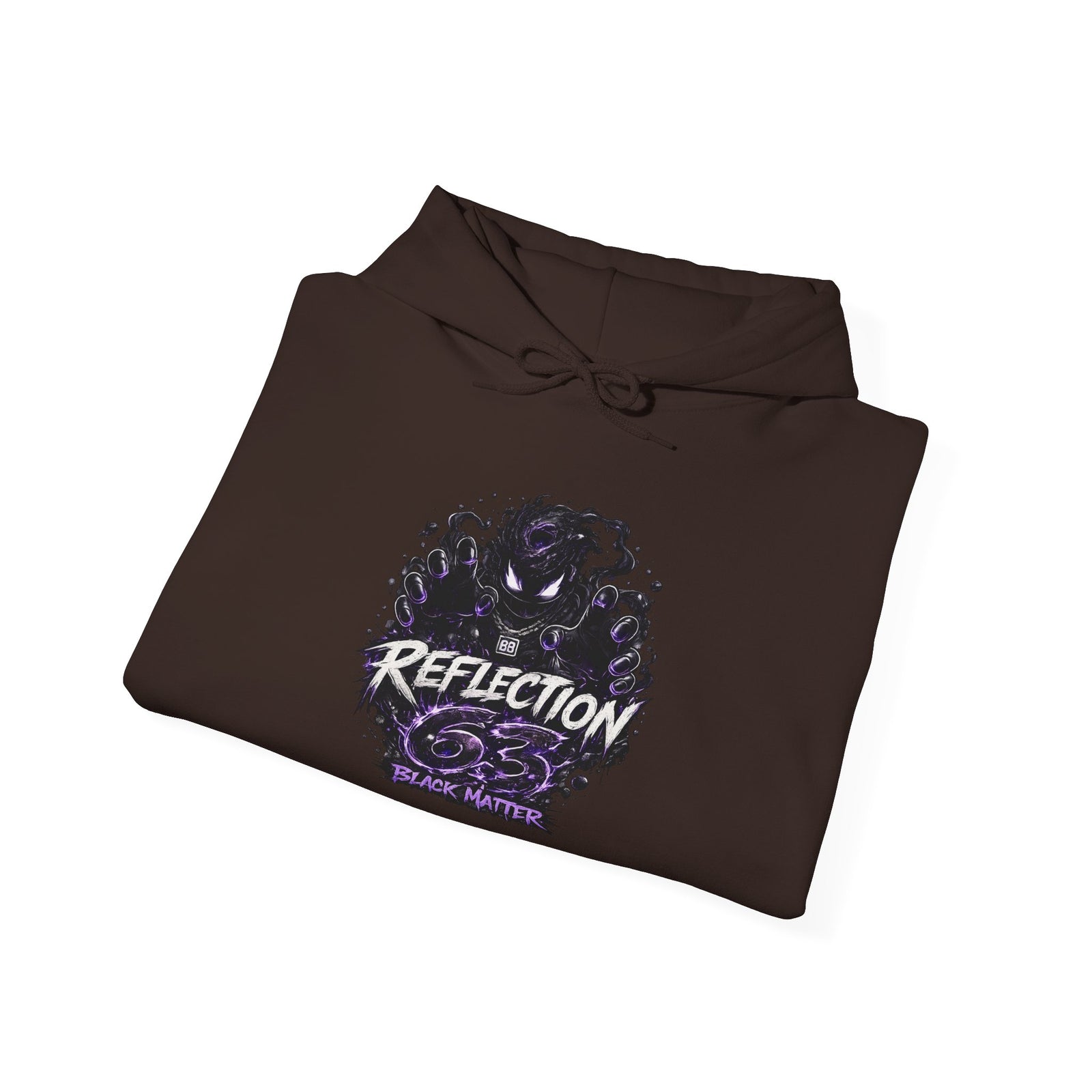 Reflection 63 Black Matter Hoodie — Graphic Cosmic Pullover