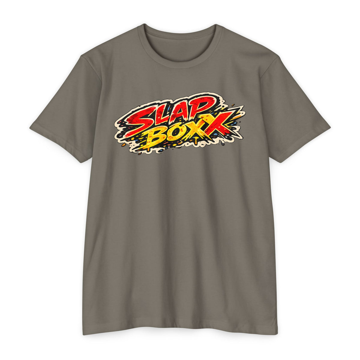 Slapboxx Graphic T-Shirt — 'Reflection 63' Retro Street Art Tee