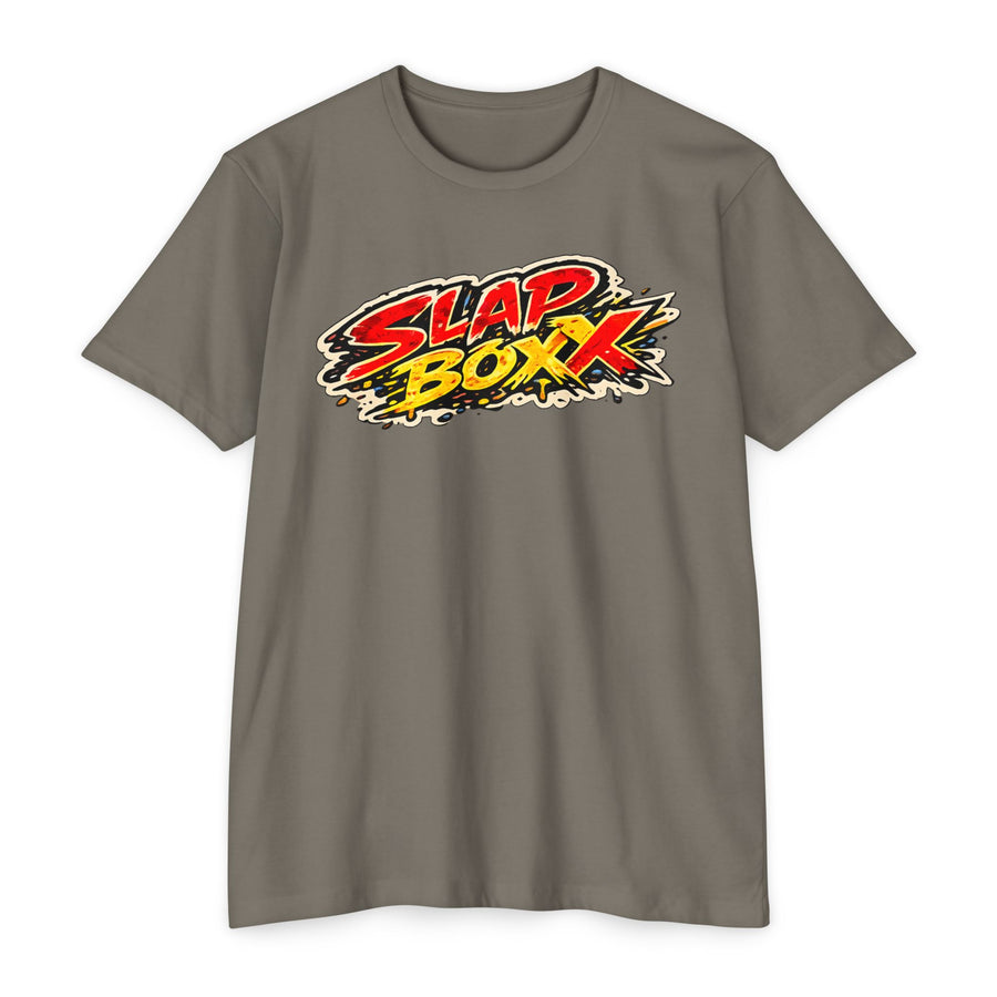 Slapboxx Graphic T-Shirt — 'Reflection 63' Retro Street Art Tee