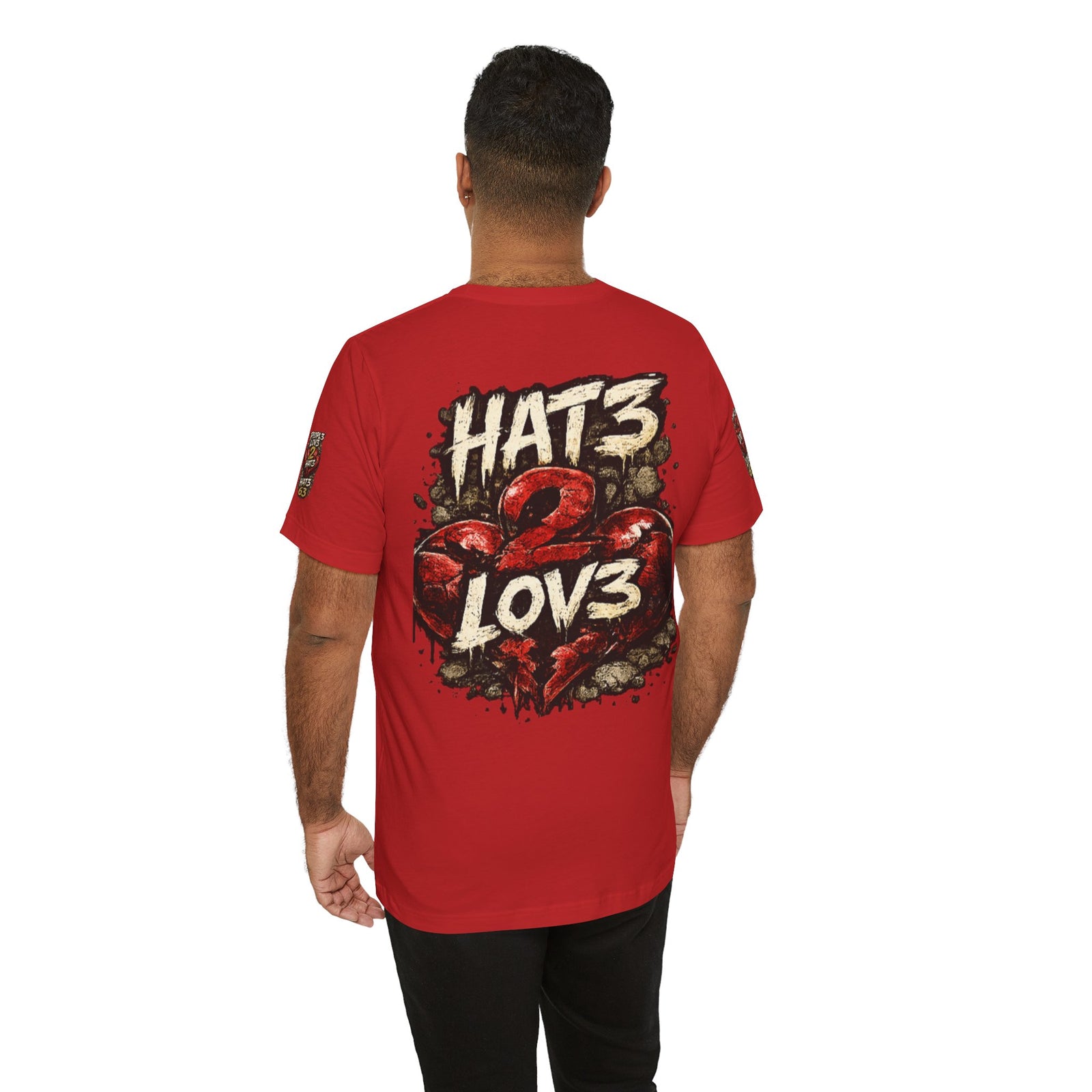 People Lov3 2 Hat3 Graphic Tee