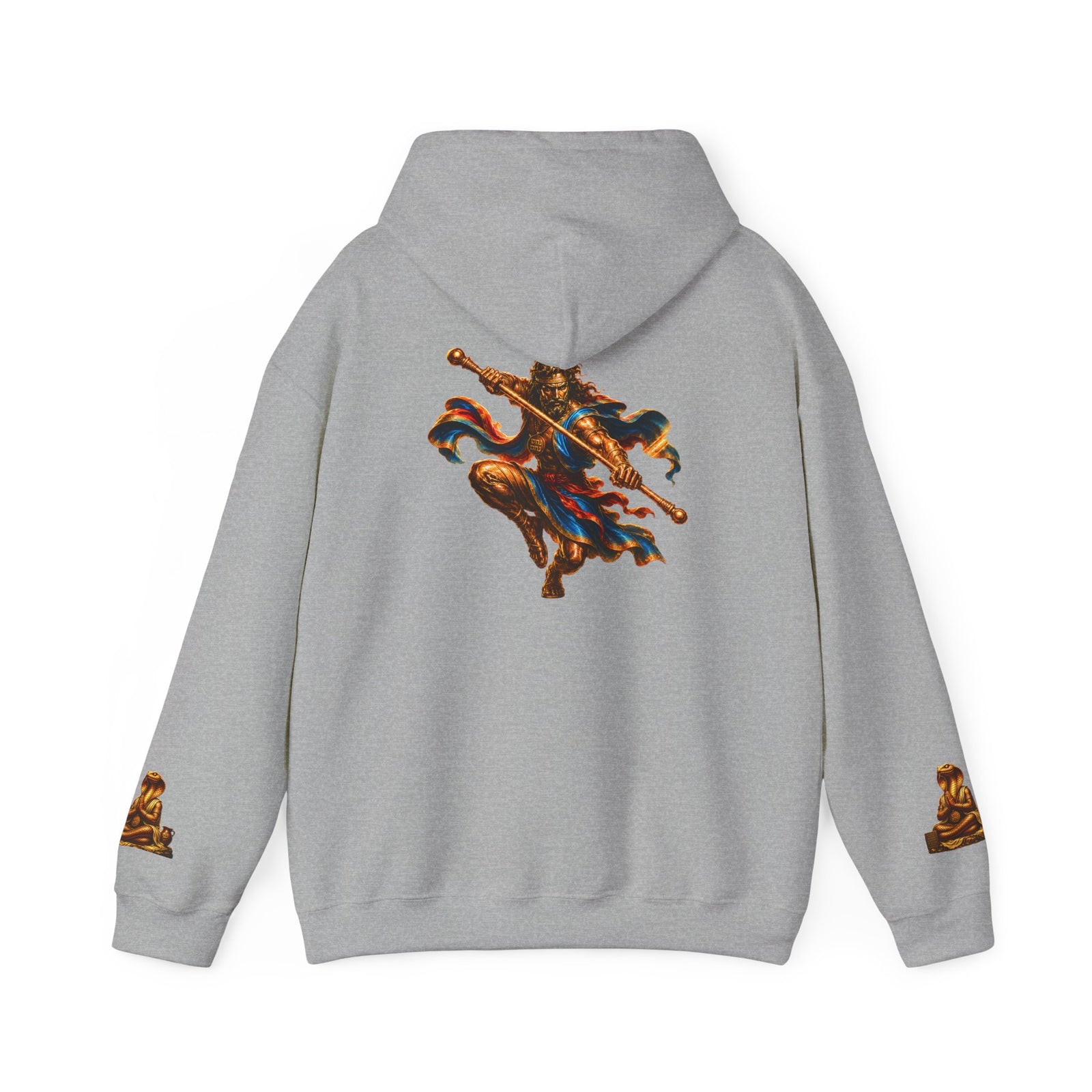Viking Warrior Hoodie — Norse God Battle Art Pullover