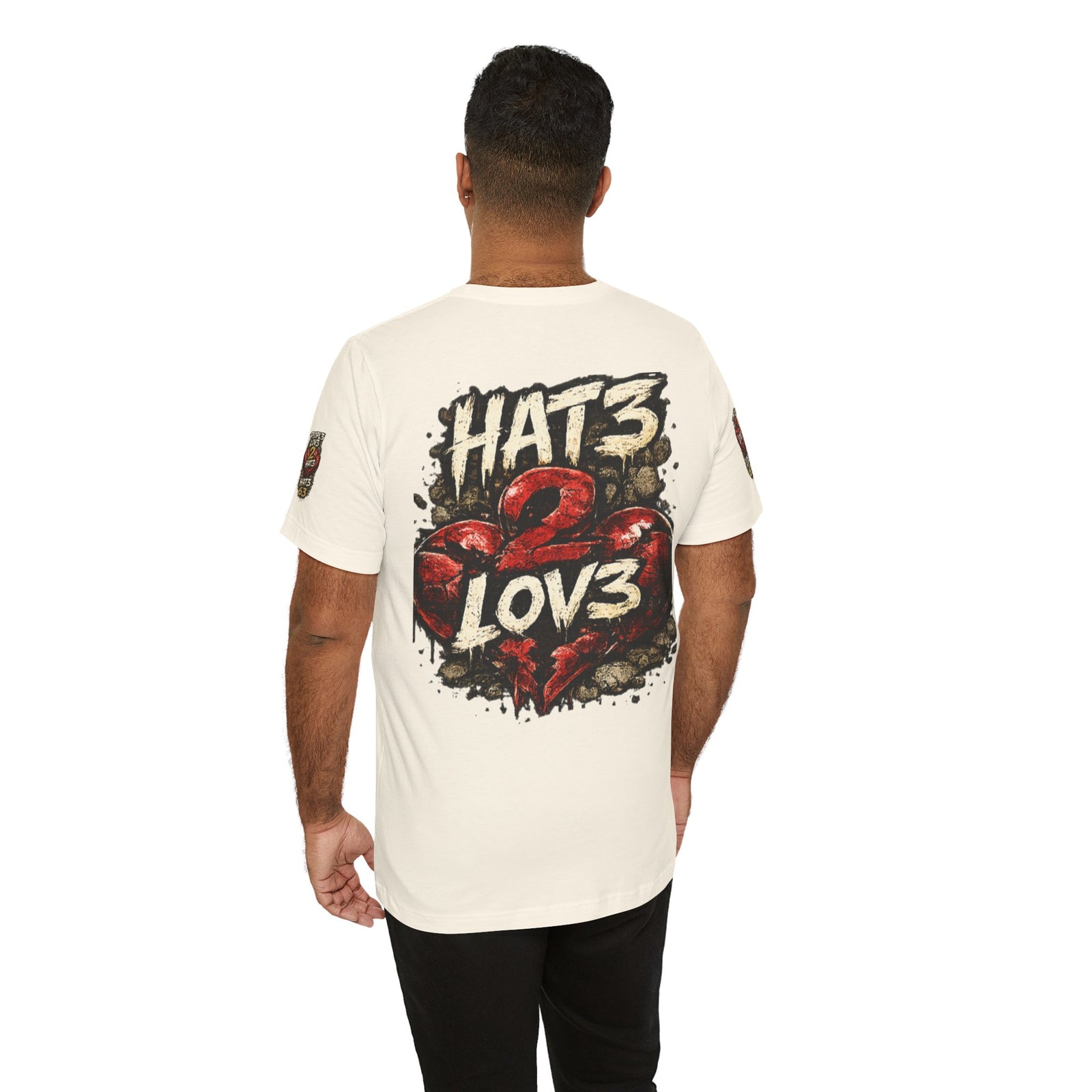 People Lov3 2 Hat3 Graphic Tee