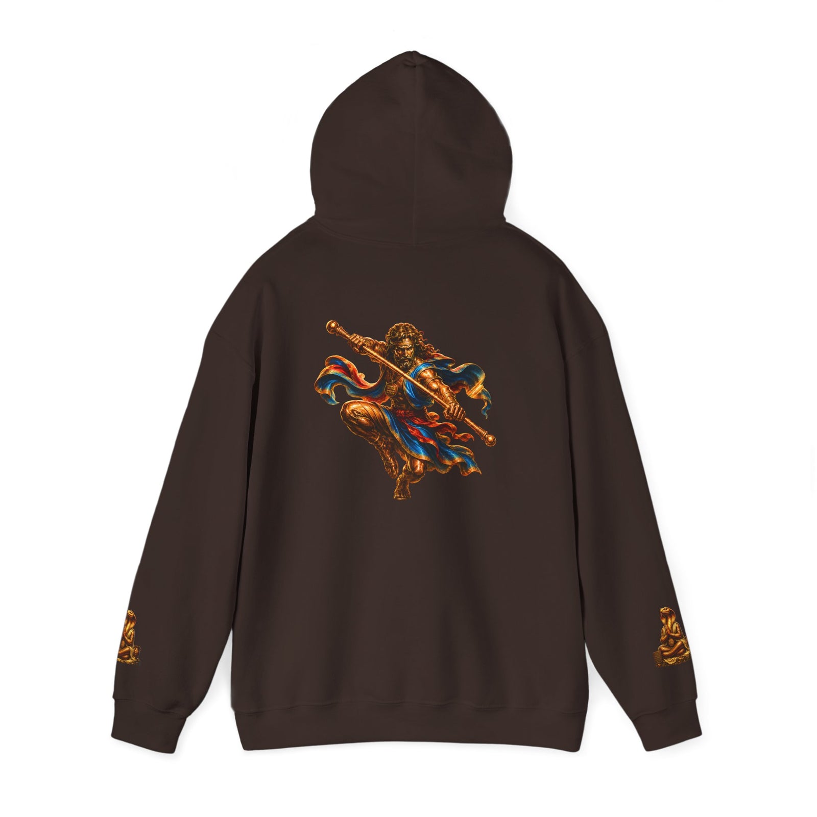 Viking Warrior Hoodie — Norse God Battle Art Pullover