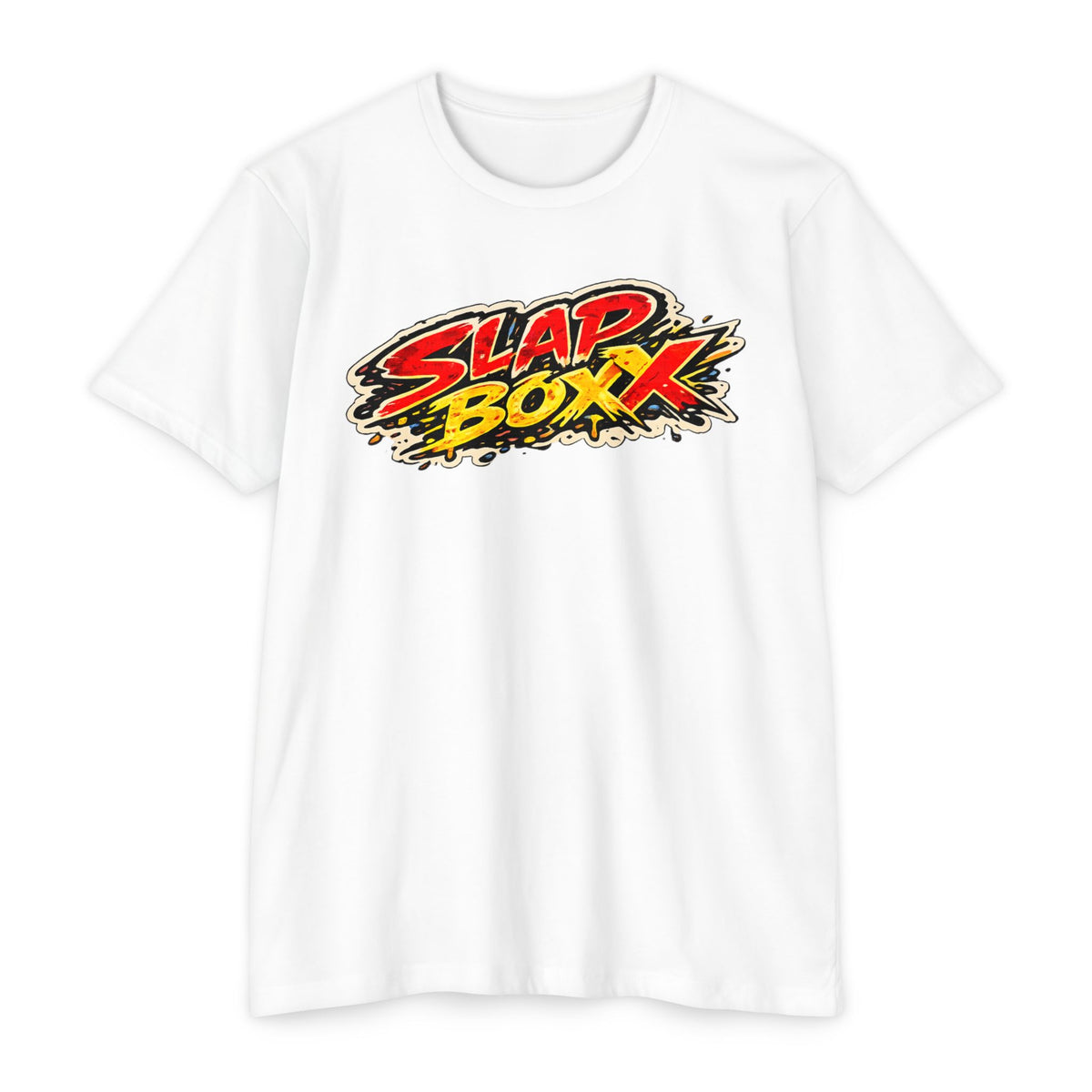 Slapboxx Graphic T-Shirt — 'Reflection 63' Retro Street Art Tee