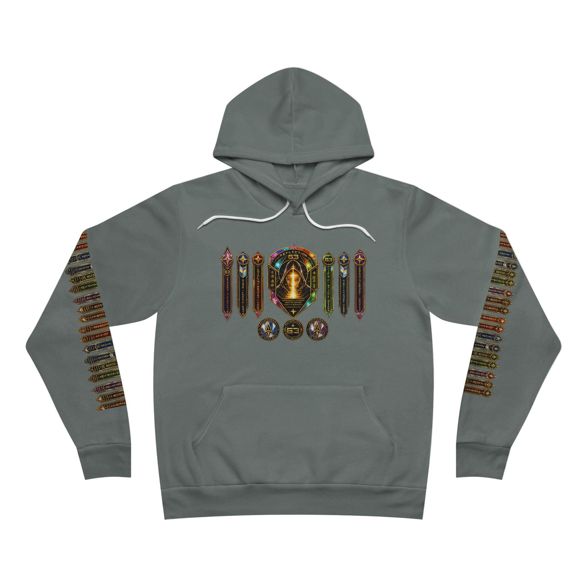 Bell Crest Hoodie — Vintage Tournament Emblem Pullover