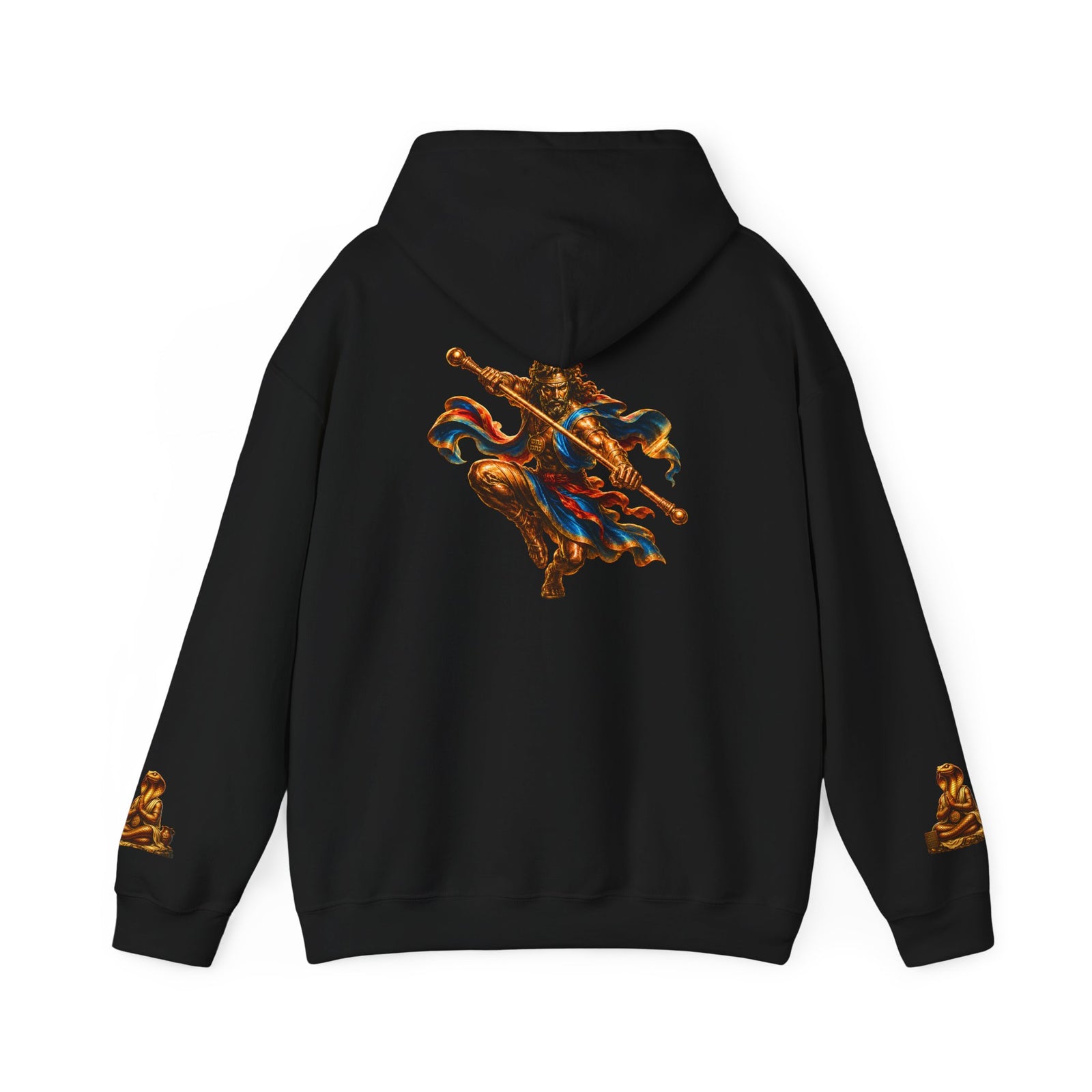 Viking Warrior Hoodie — Norse God Battle Art Pullover