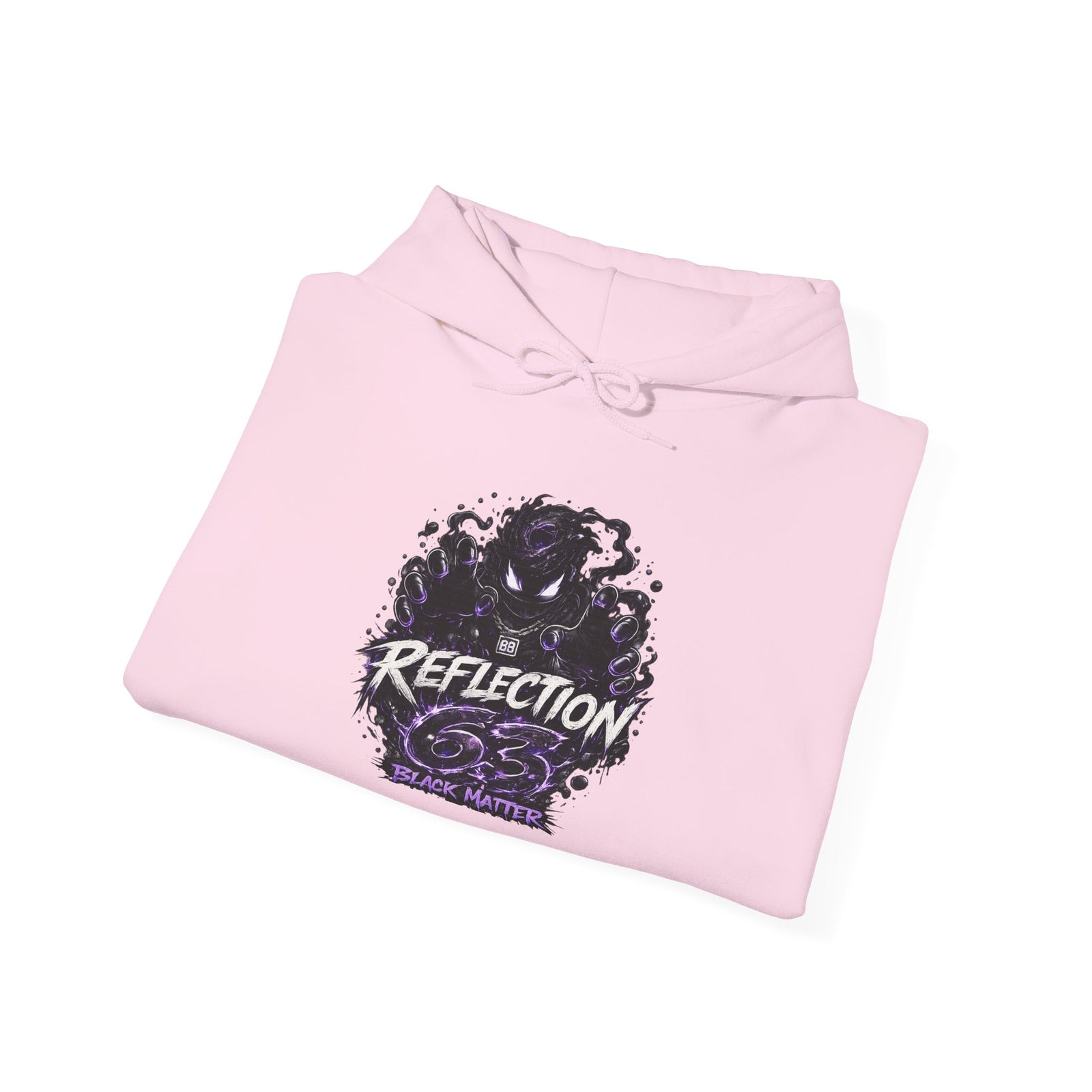Reflection 63 Black Matter Hoodie — Graphic Cosmic Pullover