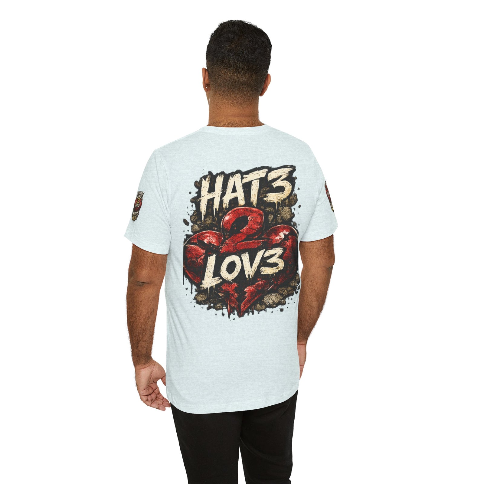 People Lov3 2 Hat3 Graphic Tee