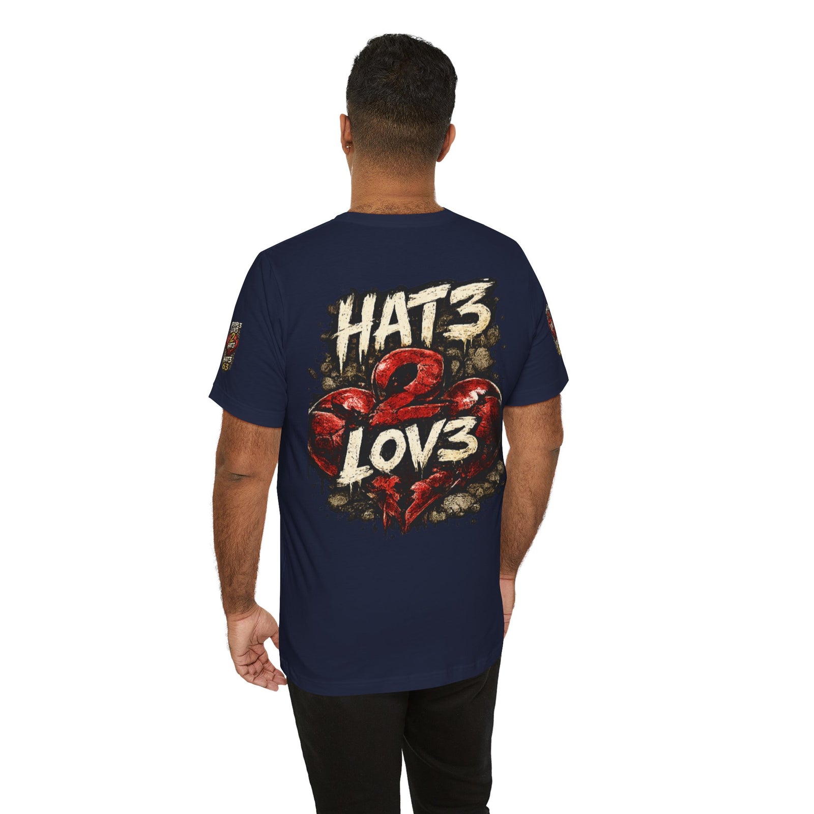 People Lov3 2 Hat3 Graphic Tee
