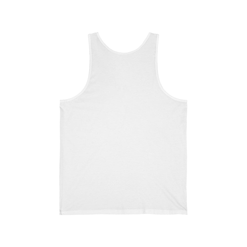 Reflection 63 Logo Tank Top — Vintage Script Graphic Jersey Tank
