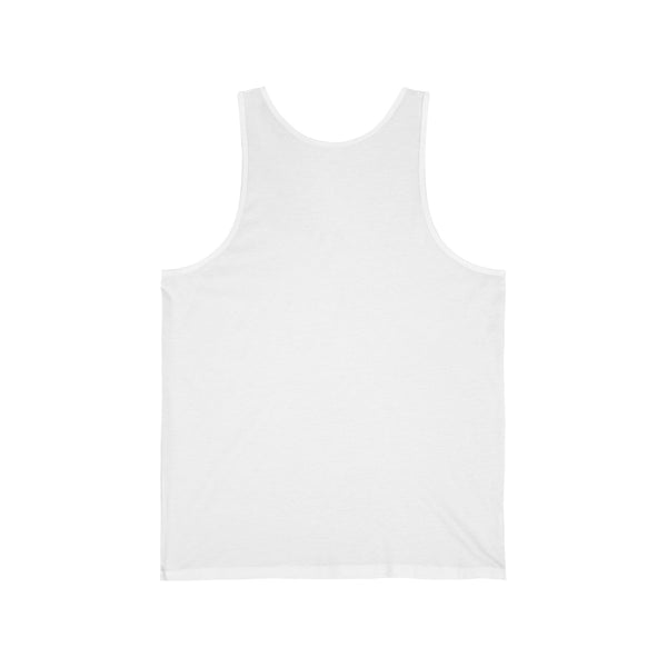 Reflection 63 Logo Tank Top — Vintage Script Graphic Jersey Tank