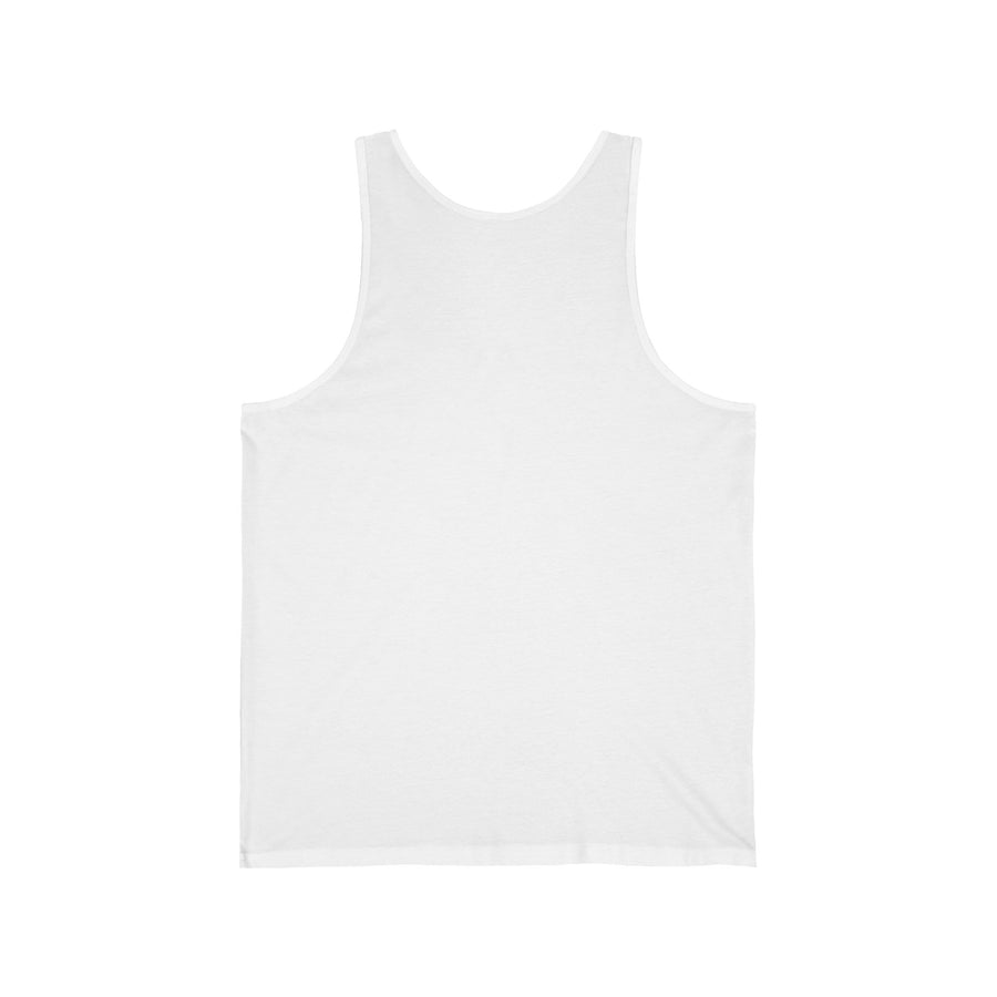 Reflection 63 Logo Tank Top — Vintage Script Graphic Jersey Tank