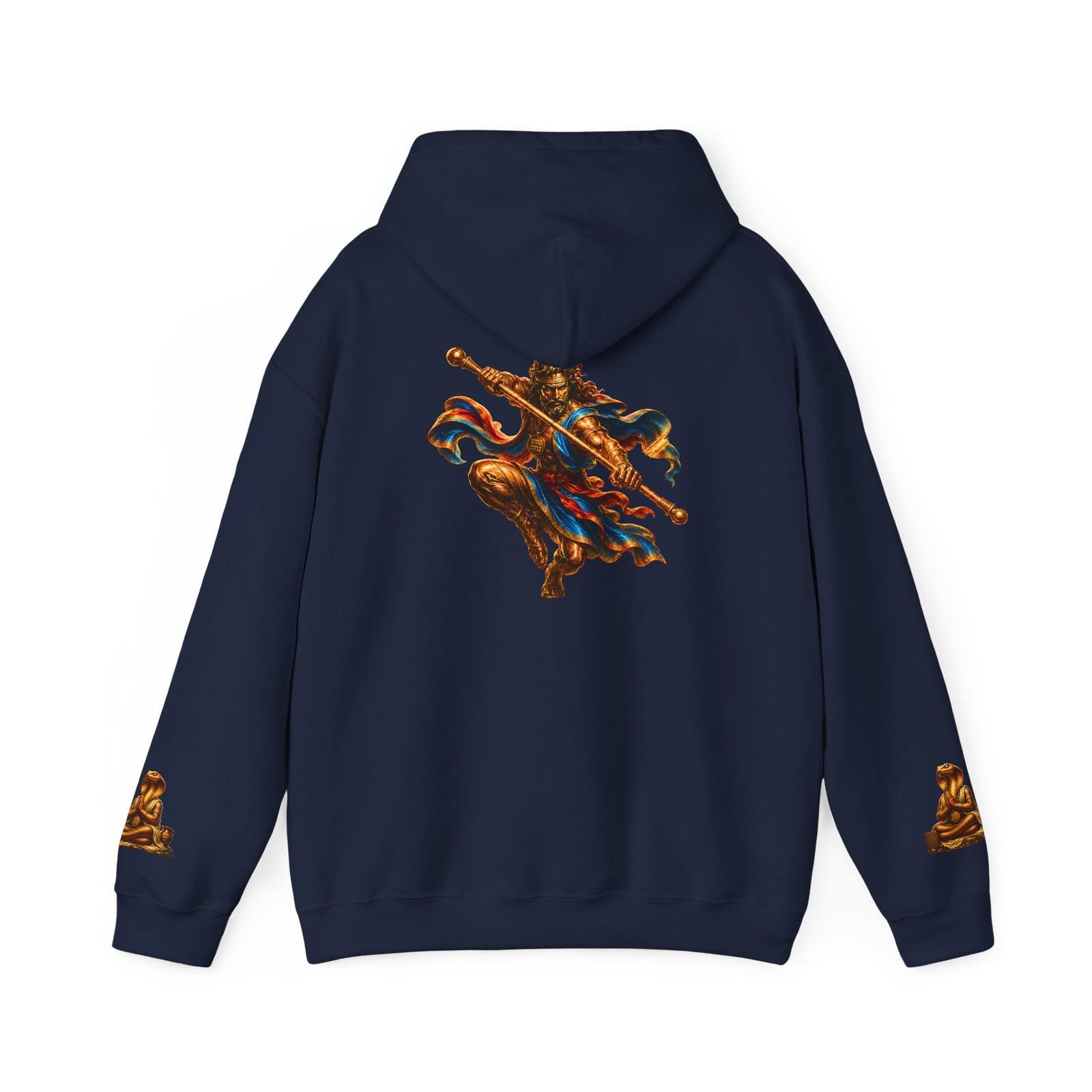 Viking Warrior Hoodie — Norse God Battle Art Pullover