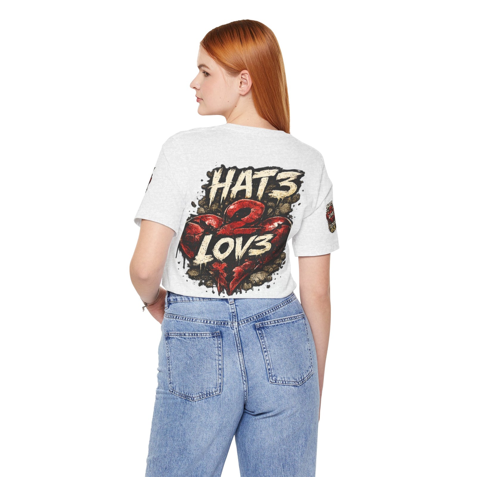 People Lov3 2 Hat3 Graphic Tee