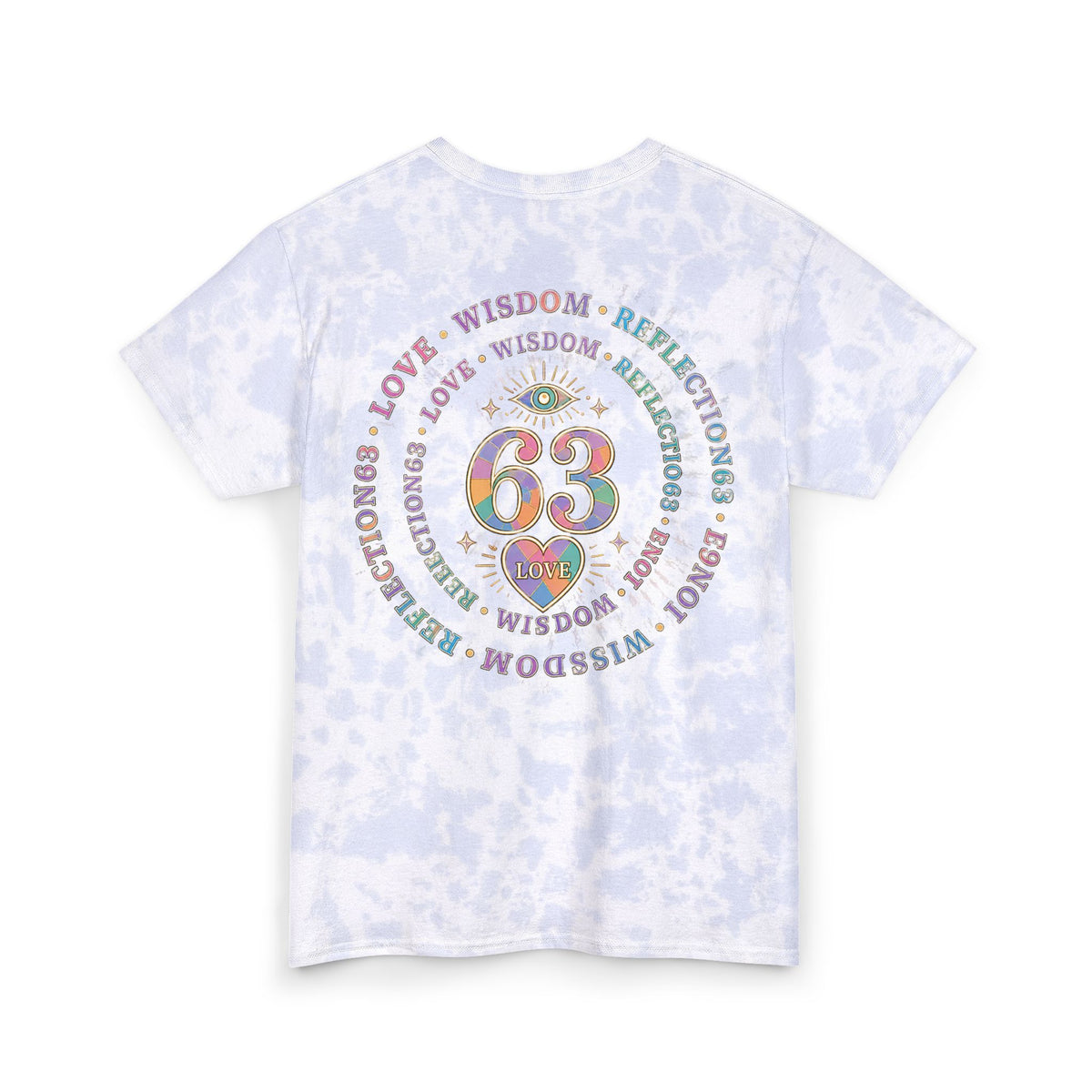 63 Love & Wisdom Tie-Dye Tee