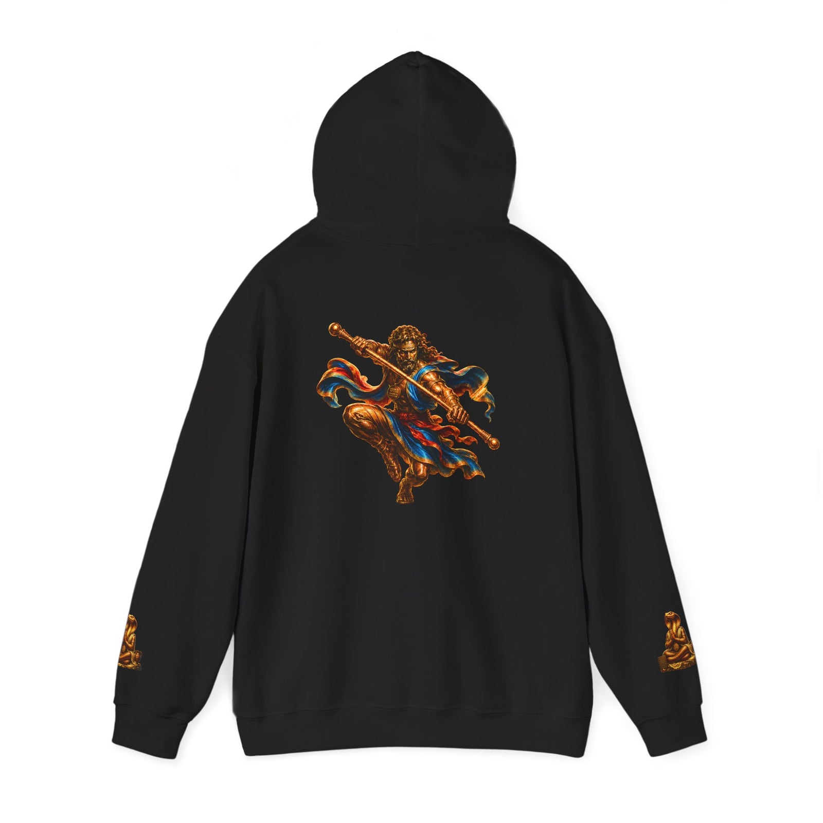 Viking Warrior Hoodie — Norse God Battle Art Pullover