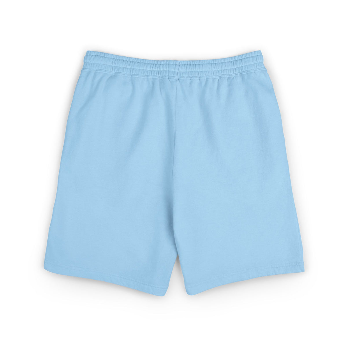 Religious Nativity Sweat Shorts — “Reflection” Holy Family Graphic Fleece Shorts