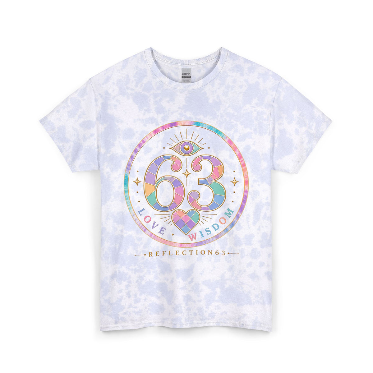 63 Love & Wisdom Tie-Dye Tee
