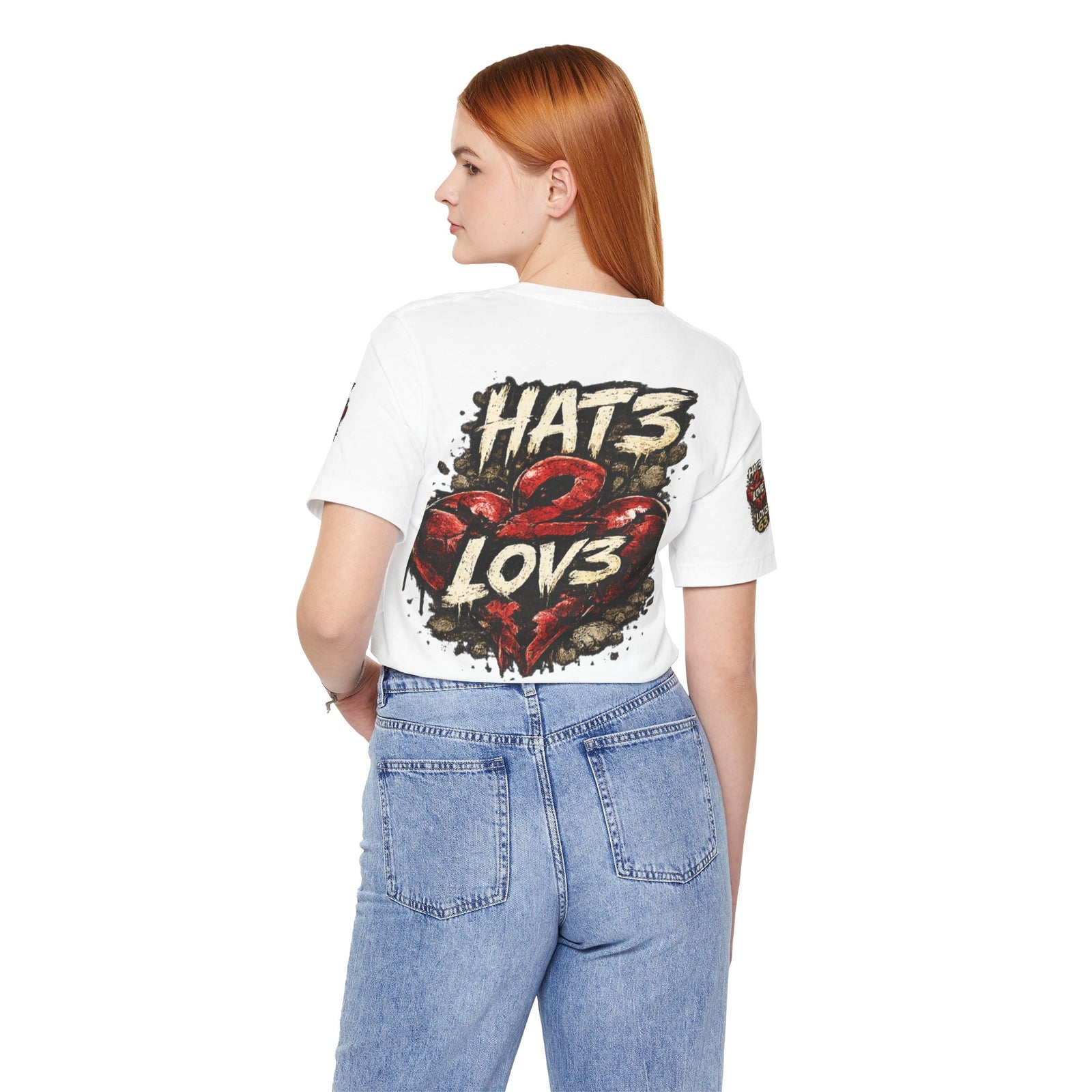 People Lov3 2 Hat3 Graphic Tee