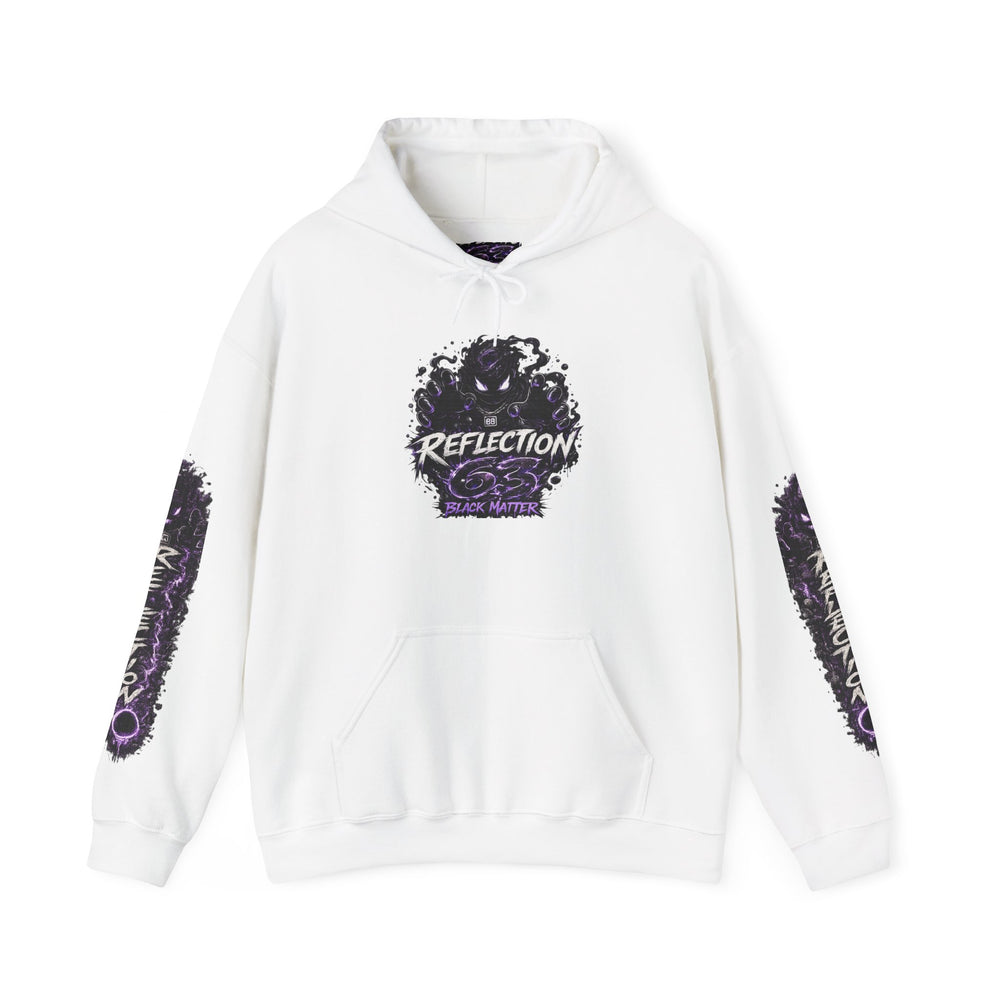 Reflection 63 Black Matter Hoodie — Graphic Cosmic Pullover