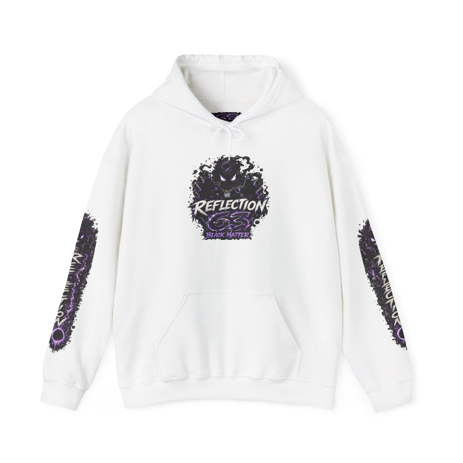 Reflection 63 Black Matter Hoodie — Graphic Cosmic Pullover