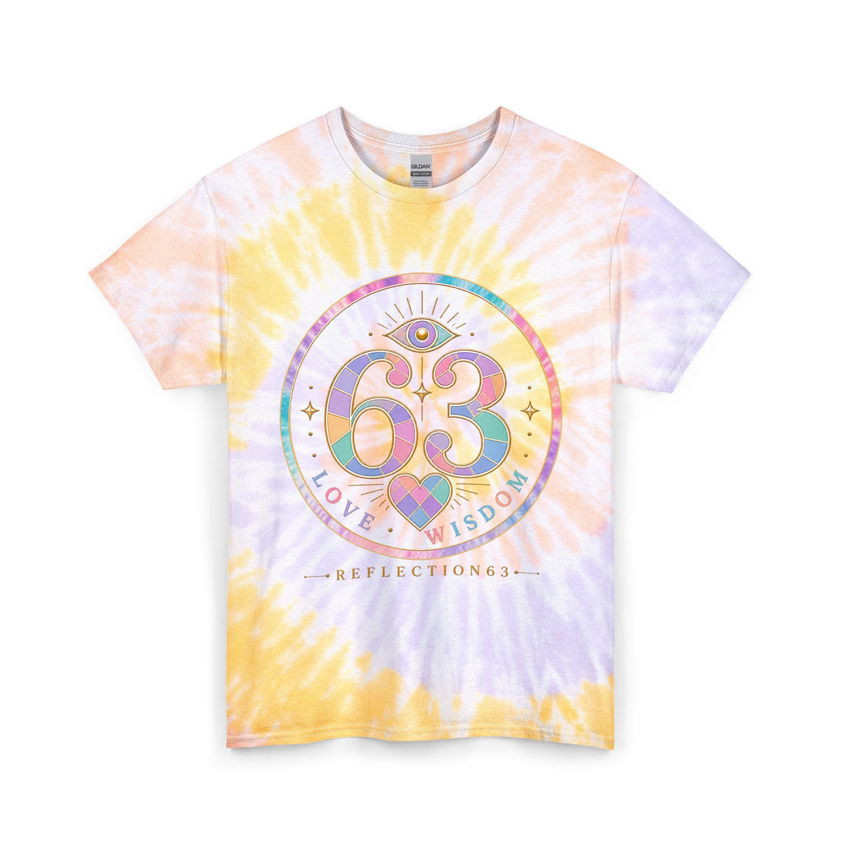 63 Love & Wisdom Tie-Dye Tee