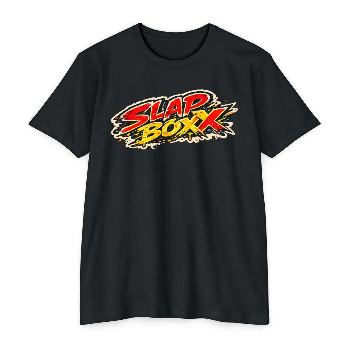 Slapboxx Graphic T-Shirt — 'Reflection 63' Retro Street Art Tee