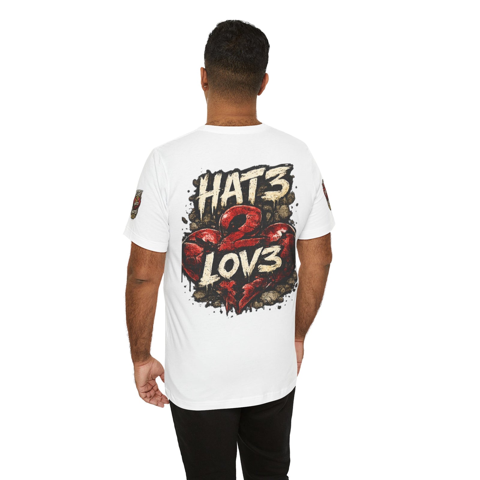 People Lov3 2 Hat3 Graphic Tee