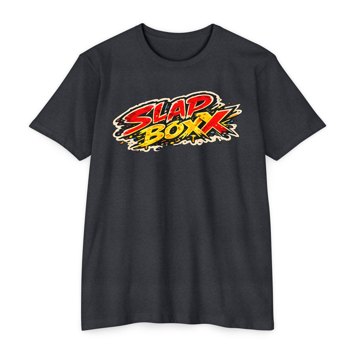 Slapboxx Graphic T-Shirt — 'Reflection 63' Retro Street Art Tee