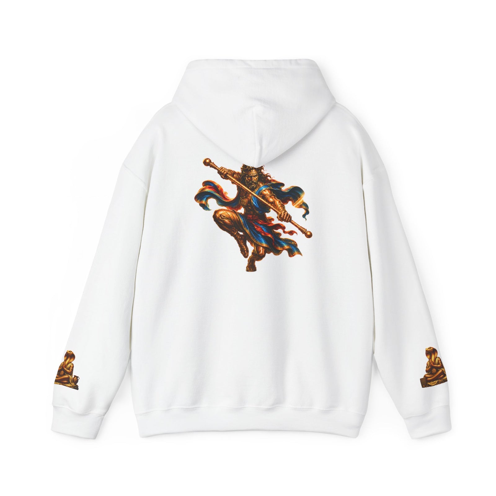 Viking Warrior Hoodie — Norse God Battle Art Pullover