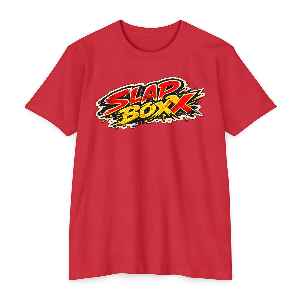 Slapboxx Graphic T-Shirt — 'Reflection 63' Retro Street Art Tee