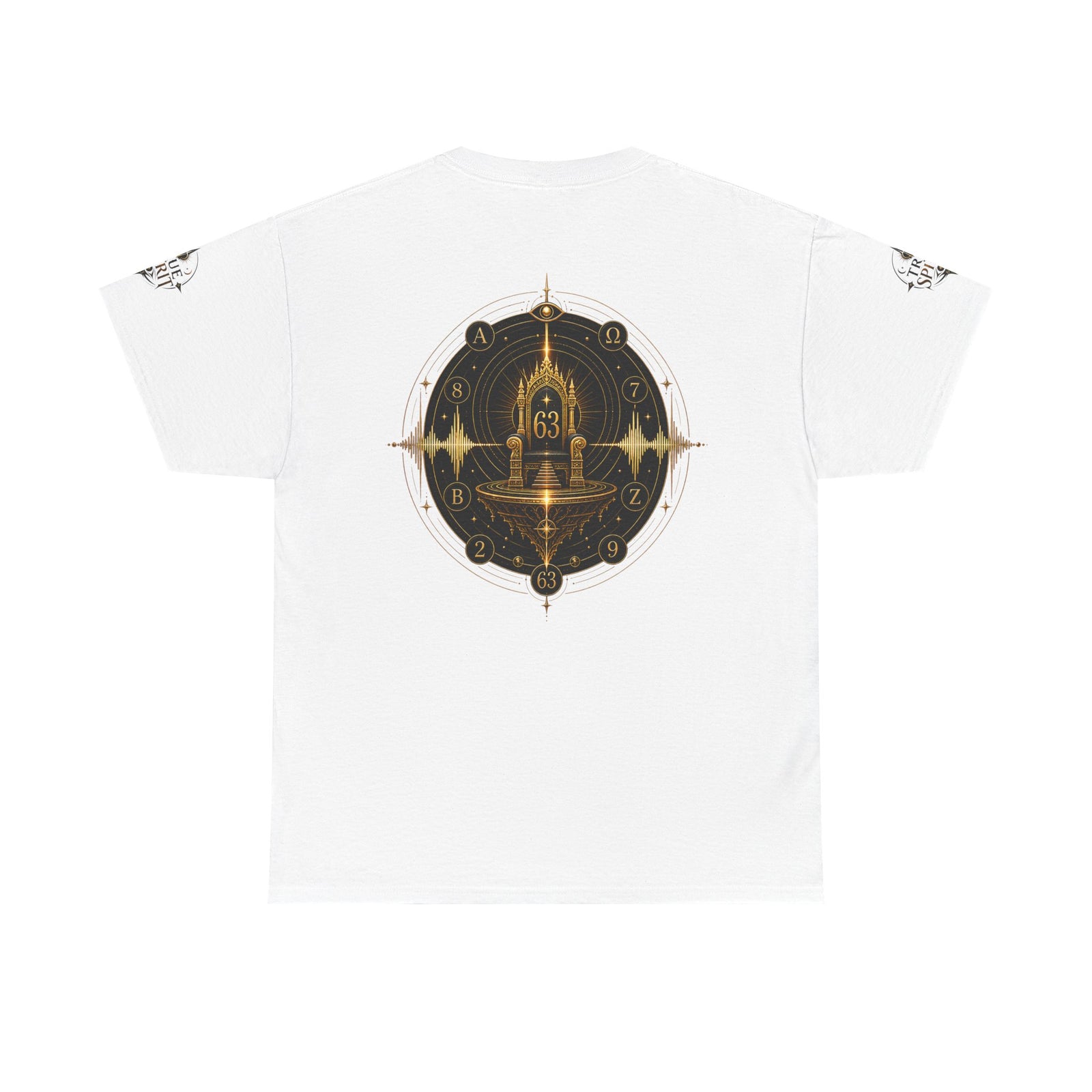 R66 Emblem T-Shirt — Nautical Compass Badge Graphic Tee