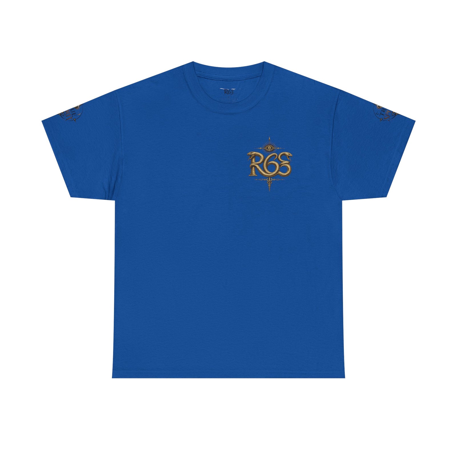 R66 Emblem T-Shirt — Nautical Compass Badge Graphic Tee