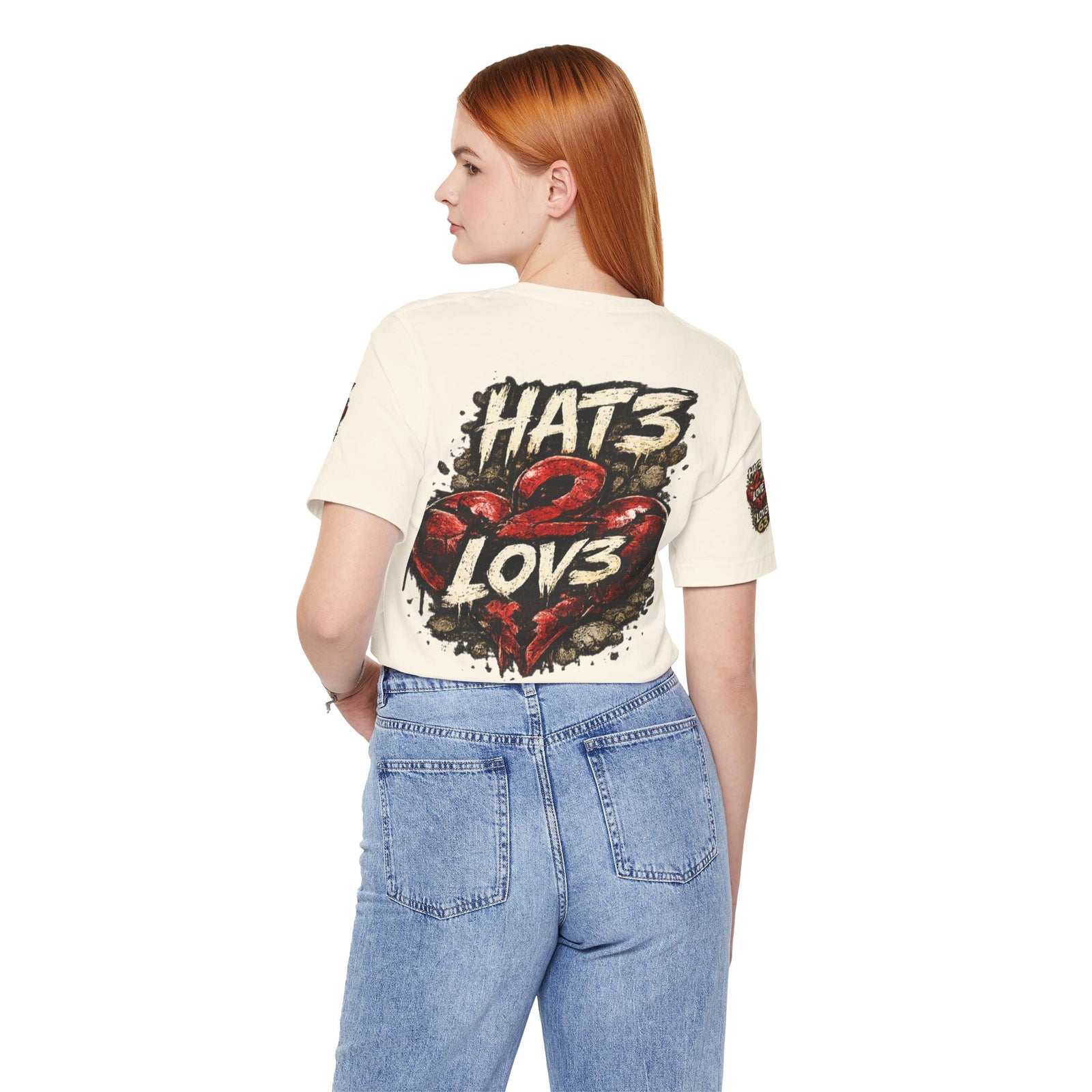 People Lov3 2 Hat3 Graphic Tee