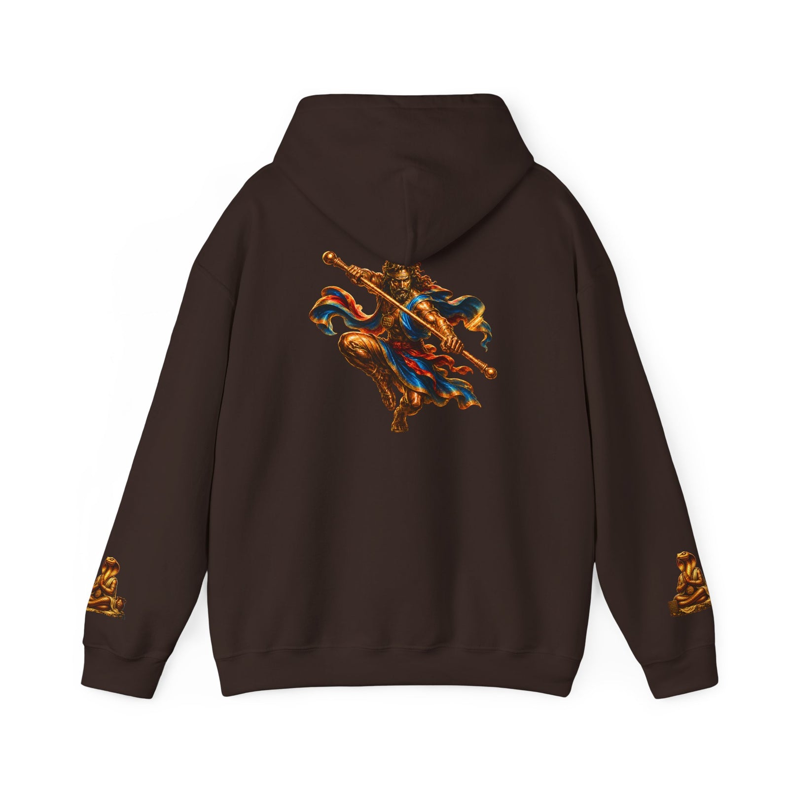 Viking Warrior Hoodie — Norse God Battle Art Pullover
