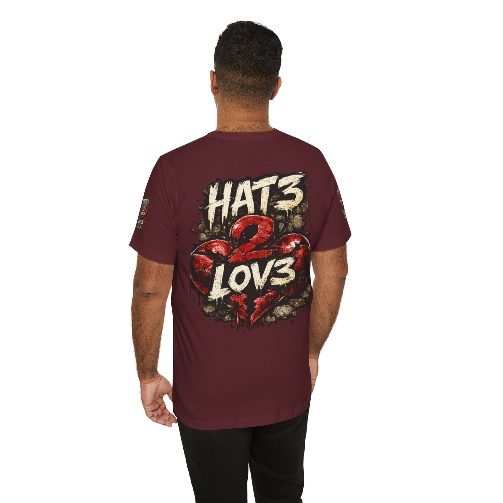 People Lov3 2 Hat3 Graphic Tee