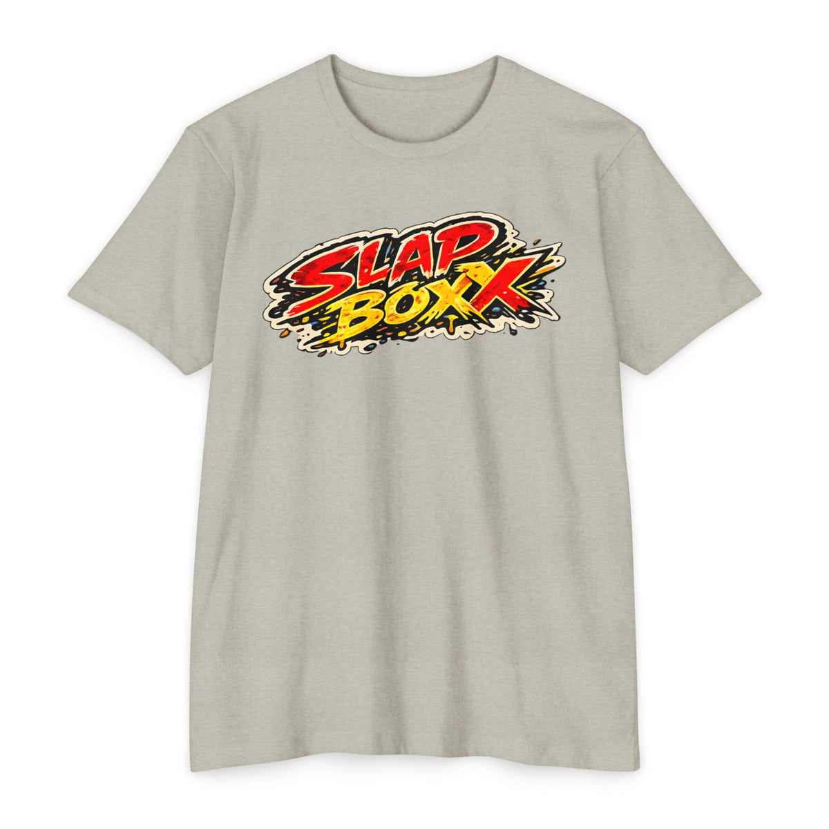 Slapboxx Graphic T-Shirt — 'Reflection 63' Retro Street Art Tee
