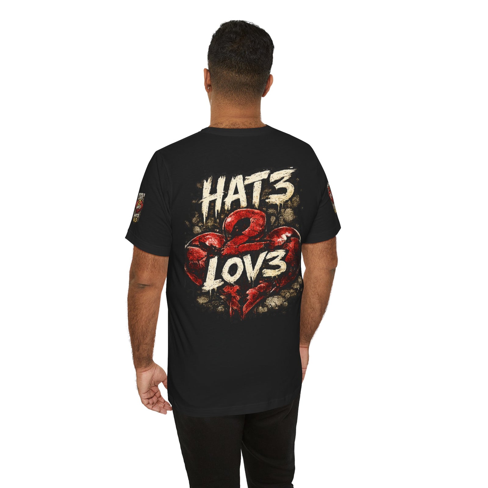 People Lov3 2 Hat3 Graphic Tee