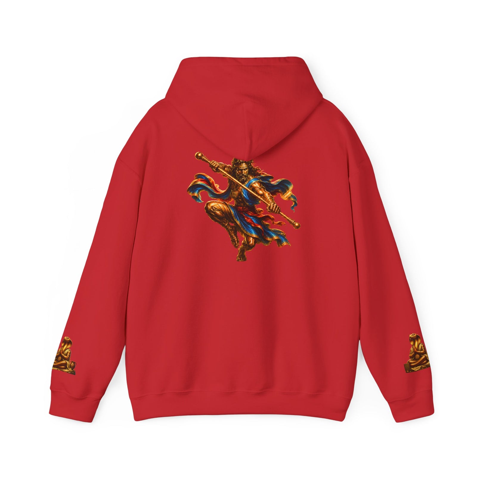 Viking Warrior Hoodie — Norse God Battle Art Pullover