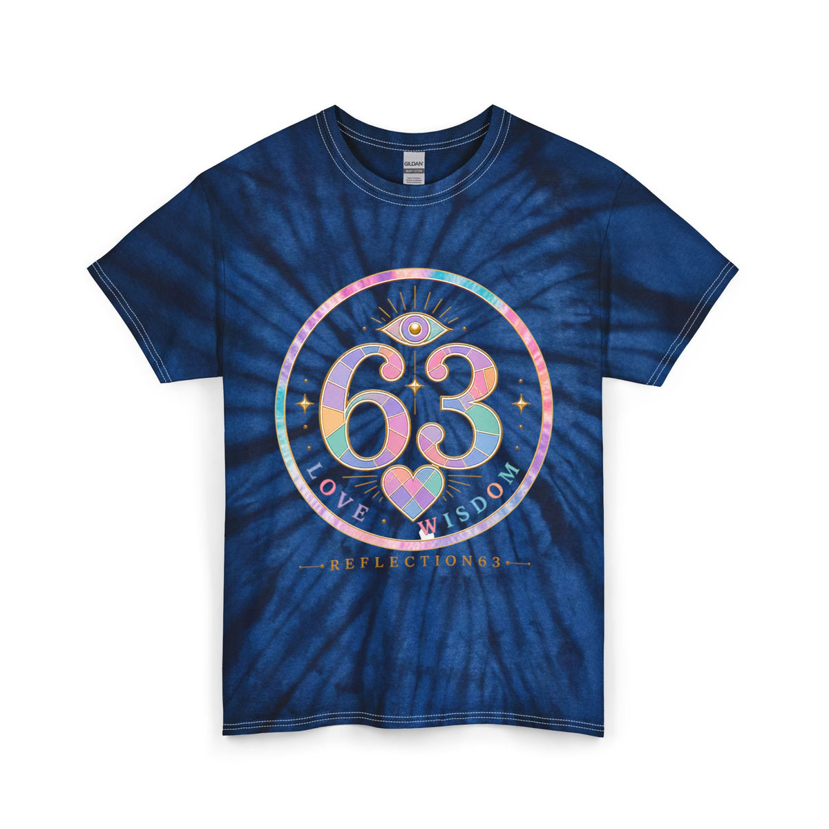 63 Love & Wisdom Tie-Dye Tee