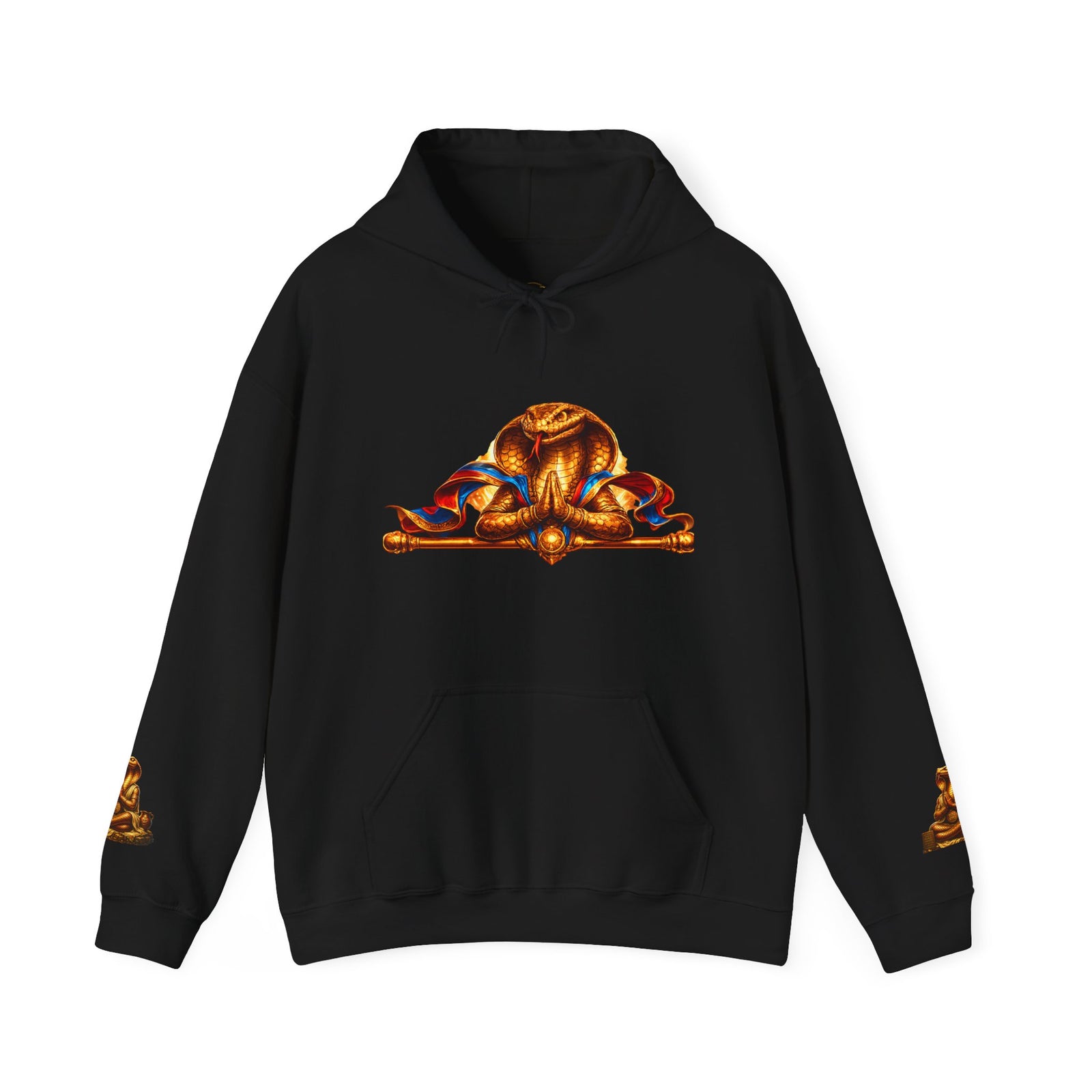 Viking Warrior Hoodie — Norse God Battle Art Pullover
