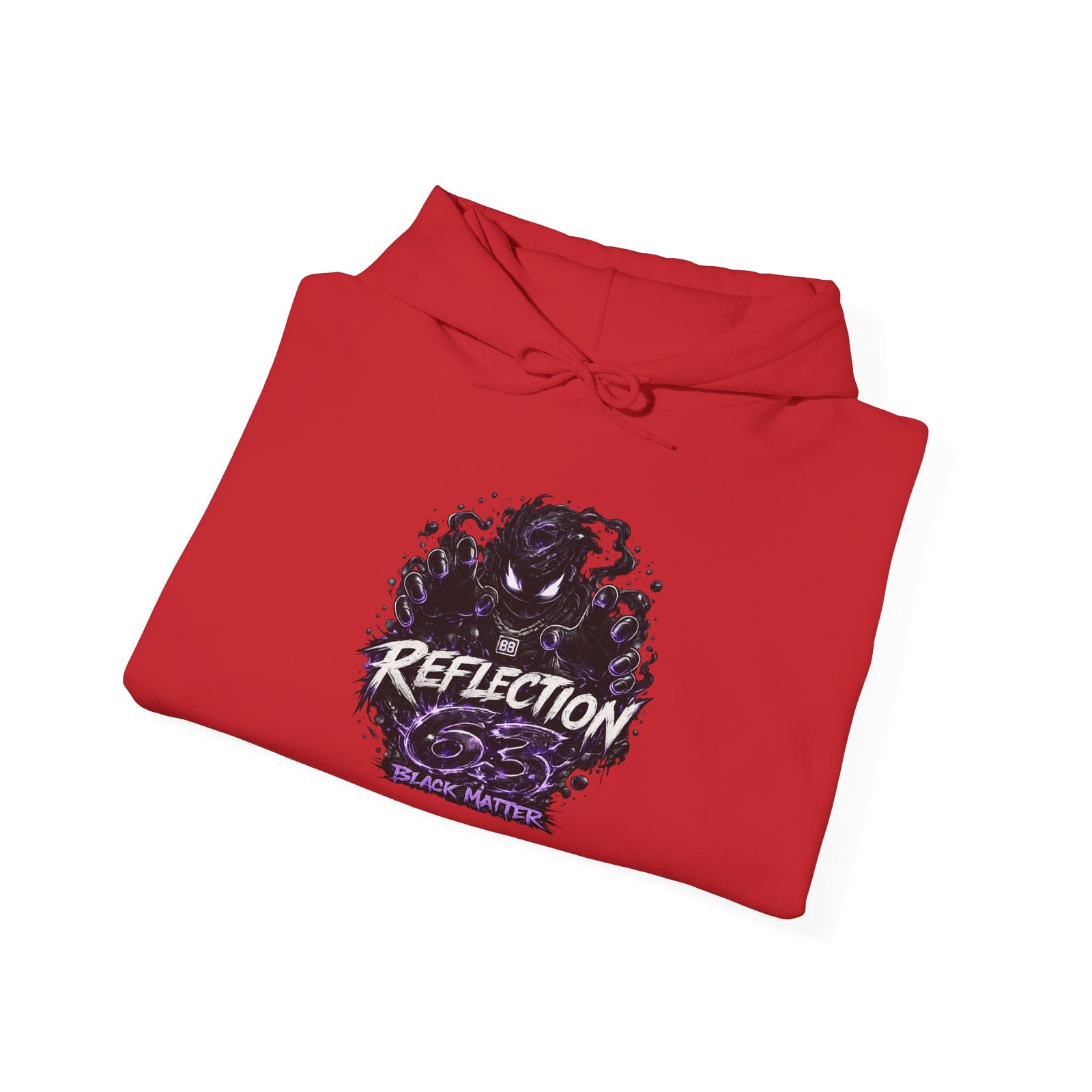 Reflection 63 Black Matter Hoodie — Graphic Cosmic Pullover