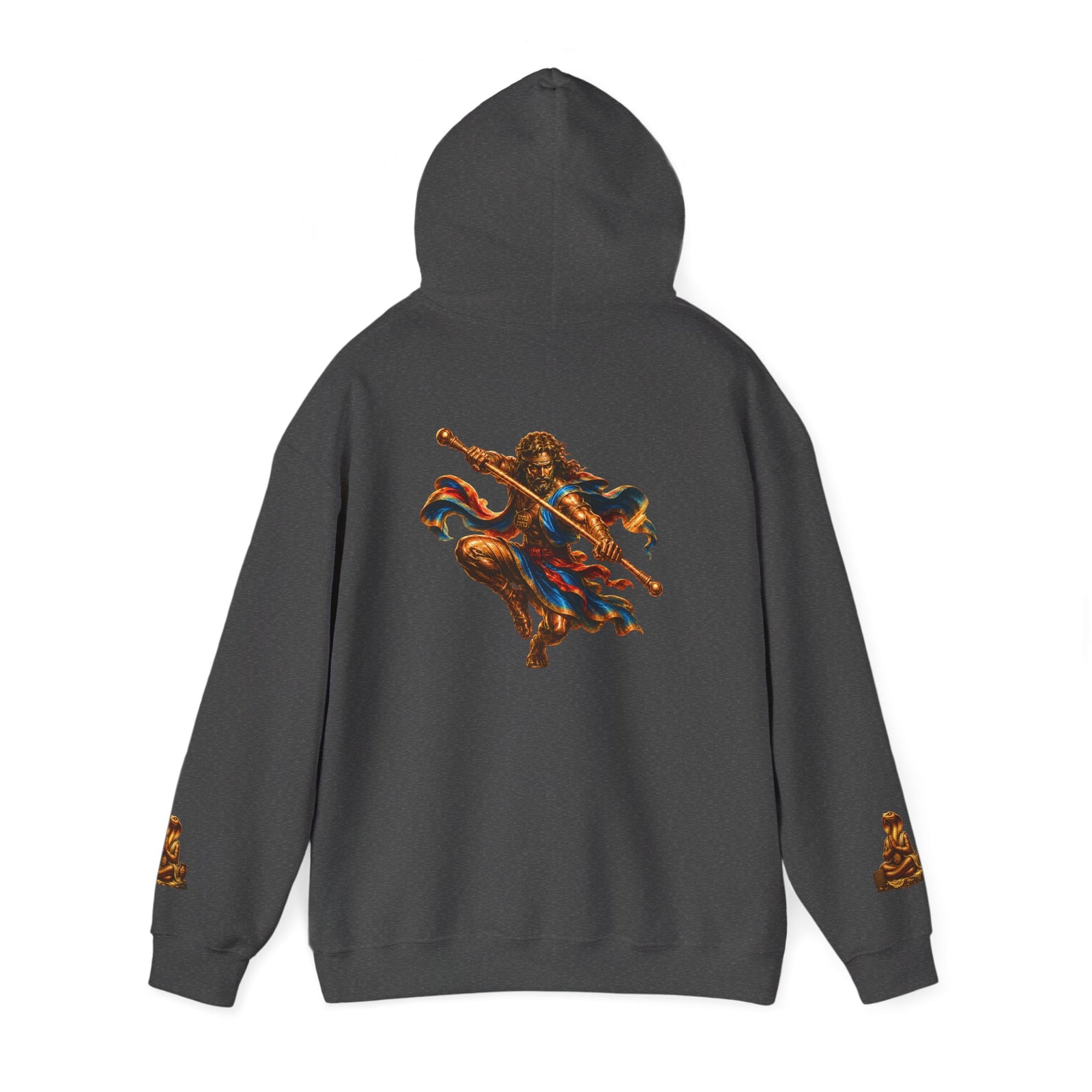 Viking Warrior Hoodie — Norse God Battle Art Pullover