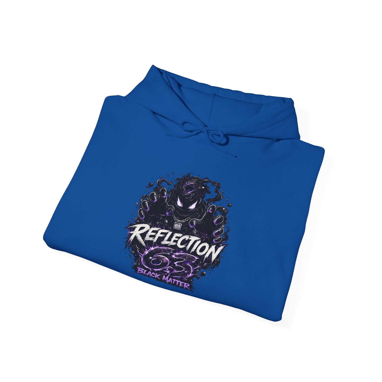 Reflection 63 Black Matter Hoodie — Graphic Cosmic Pullover