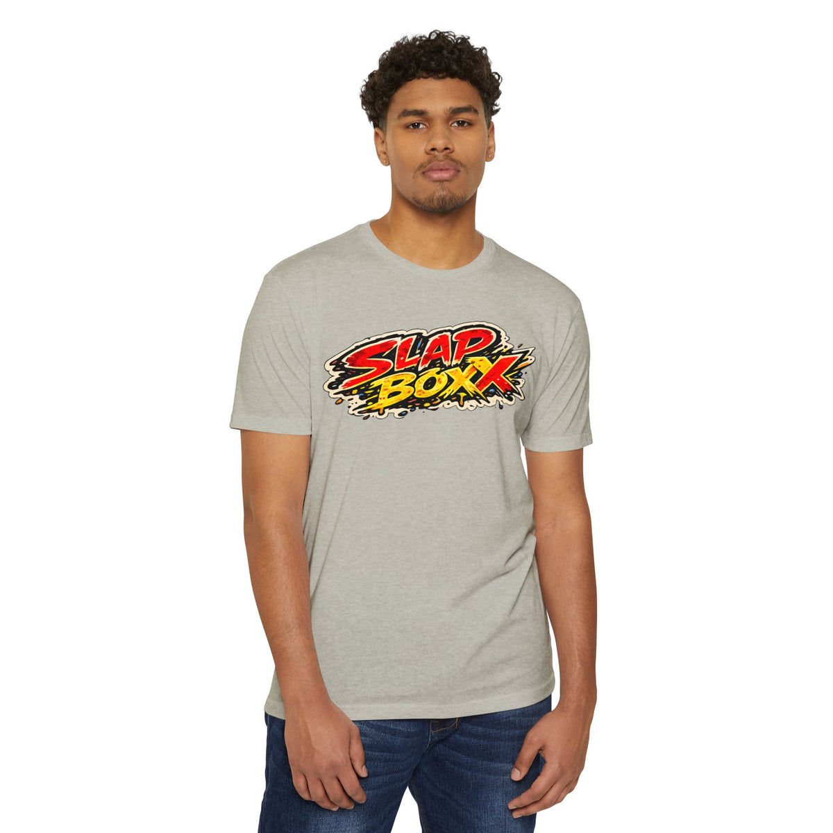 Slapboxx Graphic T-Shirt — 'Reflection 63' Retro Street Art Tee