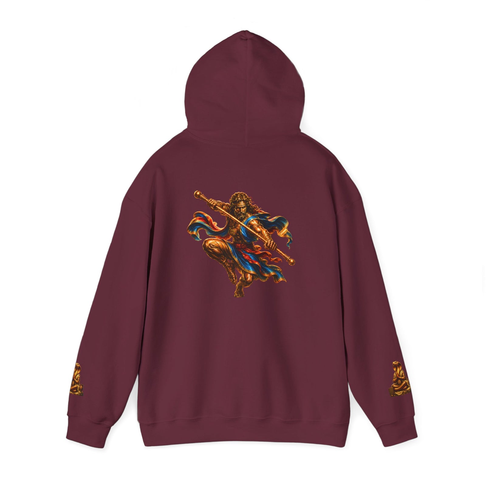 Viking Warrior Hoodie — Norse God Battle Art Pullover