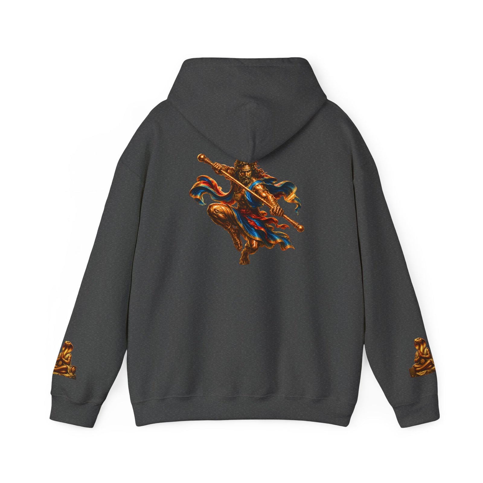 Viking Warrior Hoodie — Norse God Battle Art Pullover