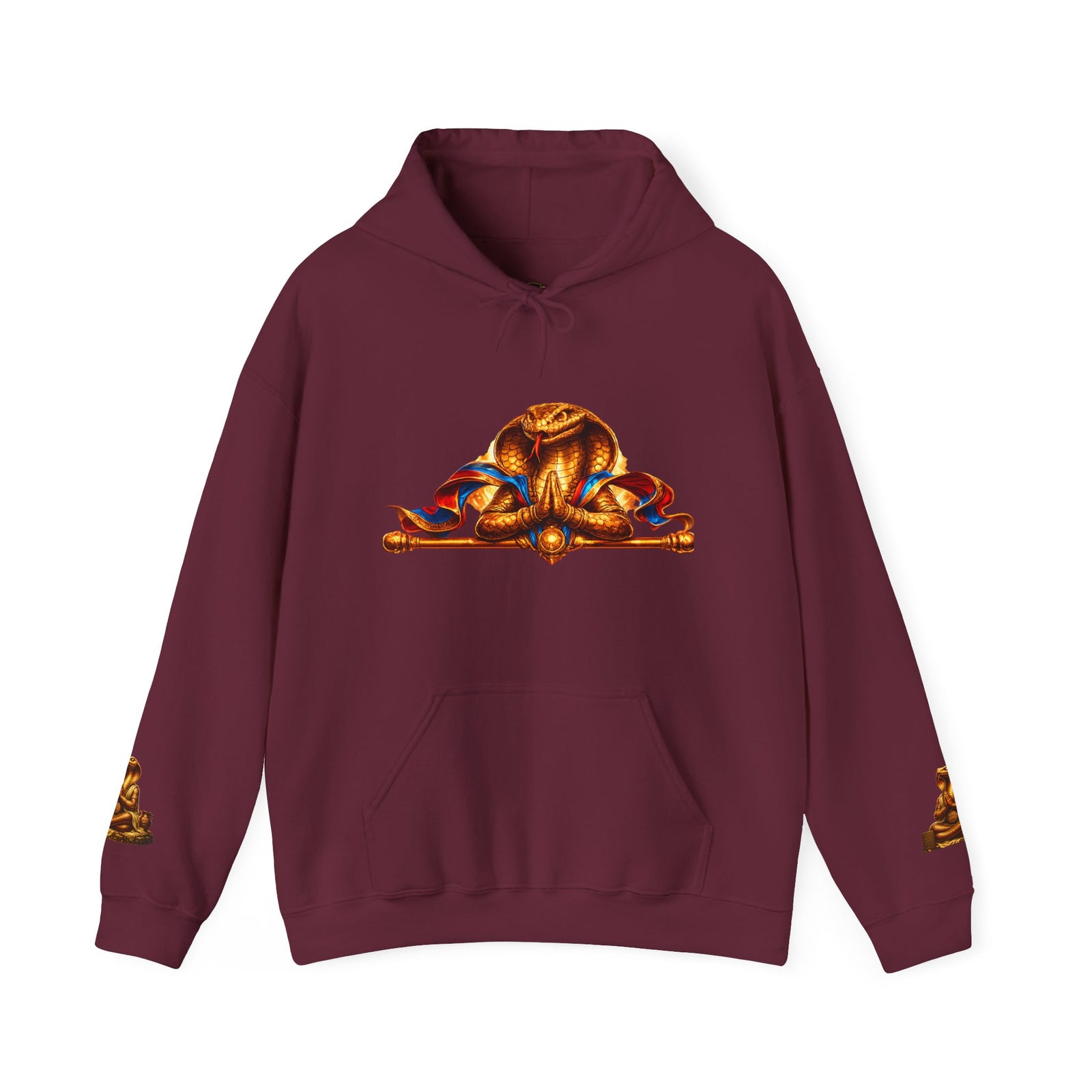 Viking Warrior Hoodie — Norse God Battle Art Pullover