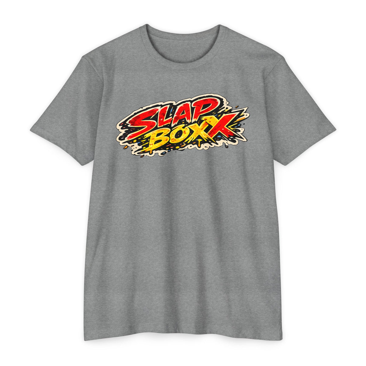 Slapboxx Graphic T-Shirt — 'Reflection 63' Retro Street Art Tee