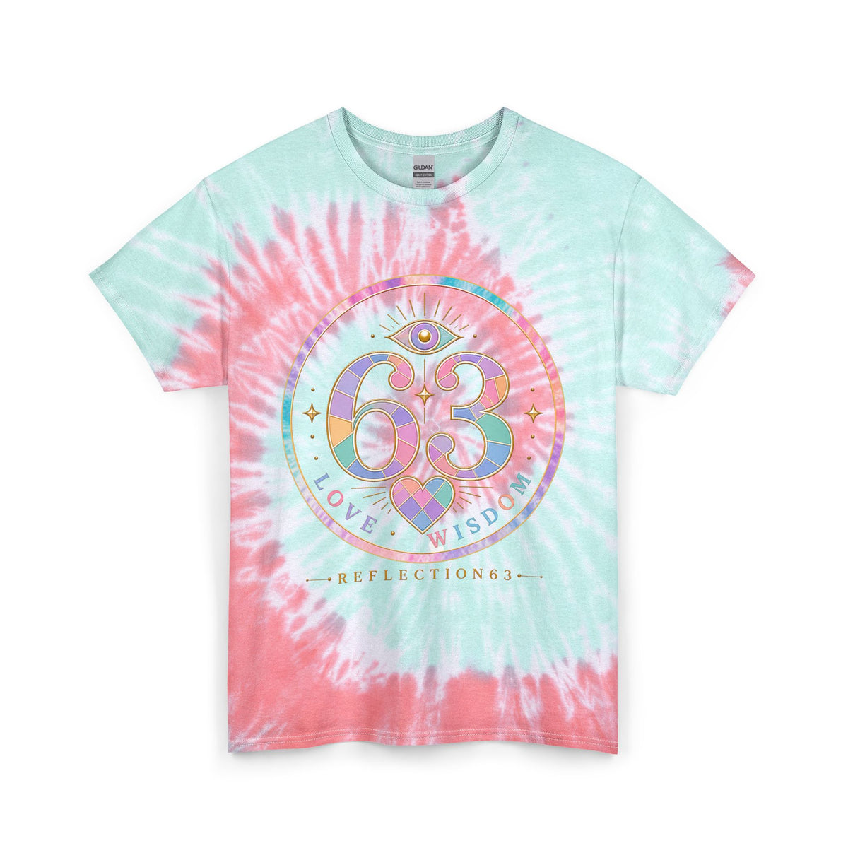 63 Love & Wisdom Tie-Dye Tee